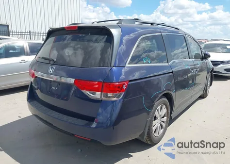 2014 Honda Odyssey Ex-L from USA, damaged, VIN 5FNRL5H67EB050634